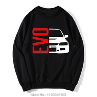 Oversized Hoodie Cotton Male Casual Letters EVO 8 9 VIII IX Lancer Evolution Fashion Men Clothing Ha