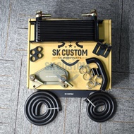 Transmission Oil Cooler Kit For VW Audi TTS A3 Golf MK5 MK6 DSG6 Speed Gearbox Oil Cooling Kit DQ250