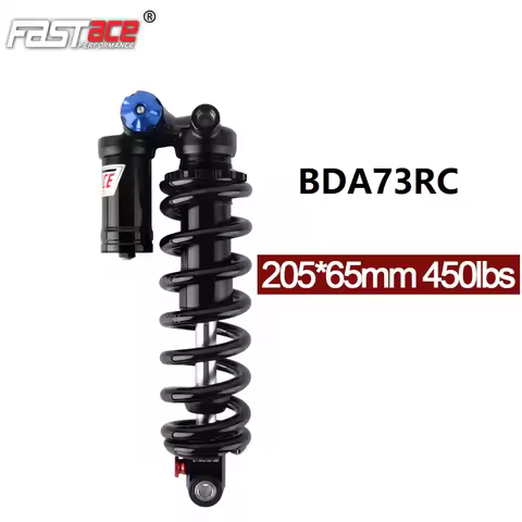 FASTACE BDA73RC 205*65mm 450lbs Rear Shock Absorber for FOX/Formula MOD Spring for Mountain/Enduro/B