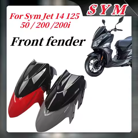 For Sym Jet 14 125 / 50 / 200/200I Motorcycle 前挡泥板 Sym Jet 14 125 / 50 / 200/200I