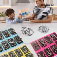 GUADALUPE 3D Montessori Puzzle Kids Gifts 8pcs 3d Puzzle Wire Children And Adults Cognition Games Br