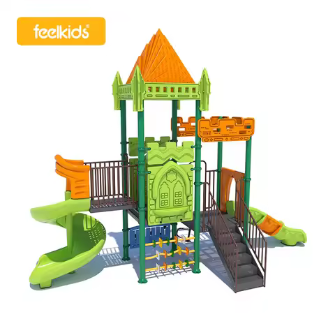 Outdoor Playground Slide Fun Amusement Equipment for Children in Schools and Gardens!