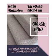 SEAT CUSHION SEAT CUSHION/ 40X45 VELVET FABRIC