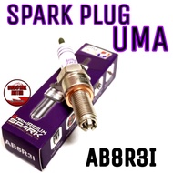 SPARK PLUG UMA AB8R3I/AB9R3I LC135 W125 Y15ZR RS150