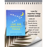 Love for Imperfect Things (HAEMIN SUNIM) *Korean Author*