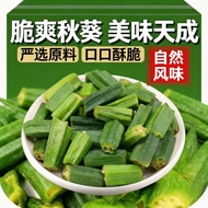 Okra Influencer Dehydrated Delicious Fruit Vegetable Chips Instant Dehydrated Vegetables Leisure Veg