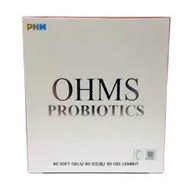 OHMS PROBIOTIC CAPSULE 80S