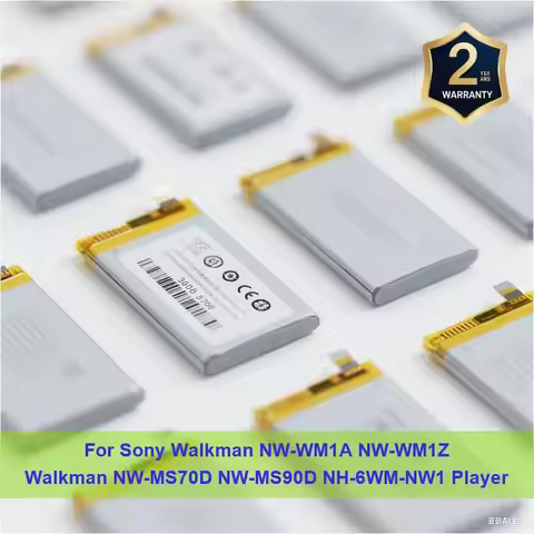 Battery For Sony Walkman NW-WM1A NW-WM1Z Walkman NW-MS70D NW-MS90D NH-6WM-NW1 Player