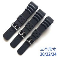 2024 High quality❀❣☇ 蔡-电子1 Suitable for Seiko Submariner rubber strap protrusion 20 22 24mm sports diving watch chain accessories