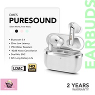 Dmes PureSound ANC Wireless Earphones 5.4 Bluetooth Earbuds | Active Noise Cancellation | Call ENC |