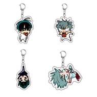 Layered ALIEN STAGE Keychain, Alien Stage Acrylic Charm, Cartoon Keychain, Anime Keyring, Cute Backp