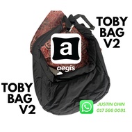 [READY STOCK] AEGIS TOBY BAG BLACK V2 PRO