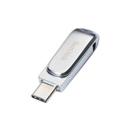 USB SanDisk Ultra ไดรฟ์คู่ Luxe 3.2ชนิดแฟลชไดร์ฟ C /128GB/256GB/512GB/1TB/2TB ชนิดโลหะแบบ2-In-1แฟลชไ