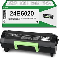 24B6020 Black Toner Remanufactured 1PK 24B6020 Black Toner Cartridge Replacement for Lexmark 24B6020