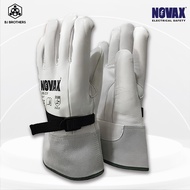 ถุงมือสวมทับป้องกันไฟฟ้า NOVAX ยาว 12 นิ้ว ♦️ อุปกรณ์เซฟตี้ ราคาถูก คุณภาพสูง มีราคาส่งรง. ส่งไว | ร