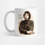 Bob Dylan Retro 70s - Bob Dylan Tea Mug