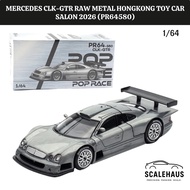 poprace 1/ Mercedes CLK-GTR Raw Metal Hongkong Toy Car Salon 2026
