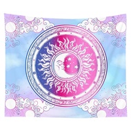 "Pink Sun Moon Tapestry ins Style Bedroom Decoration" CERT