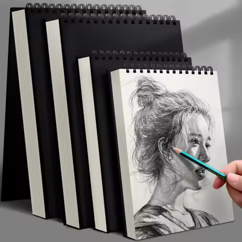 Sketchbook, Top Spiral-Bound Sketchbook, A4, A5, A6, 16K, 1 Pack of 30 Sheets, Acid-Free Art Sketchb