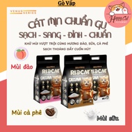 RIO CAT CASSAVA sand 2KG BAG - New generation RIO CAT CASSAVA deodorizing cat litter - Happy Cat HCM
