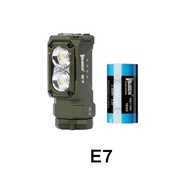 WUBEN E7 Best Rechargeable Headlamp 1800 Lumens Include One 26650 Battery-Green