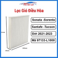 Lọc gió điều hoà máy lạnh xe Santafe Sonata Tucson Sorento 2021-2023 Mã 97133-L1000 97133L1000