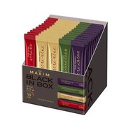 日本 AGF MAXIM 無糖即溶咖啡 50入 四種風味 黑咖啡 BLACK IN BOX【哈日酷】