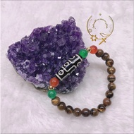 Fortune Bliss 9 Eye Dzi Eye Tiger Eey Lucky Charm Bracelet