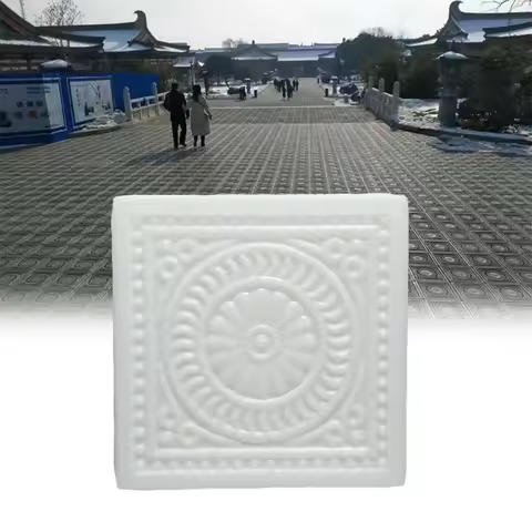 Brick Mold 32X32X6Cm Concrete Molds For Stepping Stones Diy Garden Pathway Yard Paver Mold Cement Ho