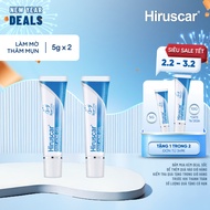 Set of 2 Gels to fade Acne scars and dark spots Hiruscar Post Acne 5g