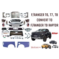 FORD RANGER T6 T7 T8 CONVERT T9 RAPTOR 1 TO 1 VLAND HEAD TAIL LAMP BUMPER BODYKIT FENDER GRILLE