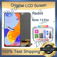 Original AMOLED Redmi Note 11 Pro 4G 5G LCD Screen Replacement