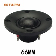SOTAMIA 2Pcs 2.5 Inch Tweeter Speaker 66MM 4 8 Ohm 15W 25 Core Silk Film Audio Sound Loudspeaker Home Theater Treble Speaker