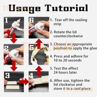 [SG Ready Stock] 5800 Multi-Functional Electric Welding Glue - Strong Adhesion for Plastic, Ceramic,