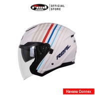 Real Helmets หมวกกันน็อคเปิดหน้า Havana Connex