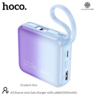 HOCO A3 พาวเวอร์แบงค์ แบตสำรอง Power Bank 10000mAh Fast Charging PD20W+22.5W แบตสำรองของแท้ แบตเตอรี