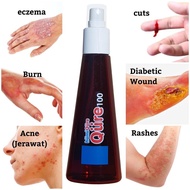 Qure100 Spray Luka Natural (Diabetic, Jerawat, Eczema, chicken pox,accicent)