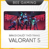 Mouse pad, large mouse pad - VALORANT 5 (Size: 900x400mm, 800x300mm)