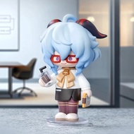 【Genuine】POP MART Genshin Impact Dress-Up Dreams Themed Chibi Series Clear Figures