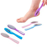 2-Sided Pedicure Tool, Heel Smoother & Nail File, Foot Sandpaper Brush, Callus Remover, Cracked Heel
