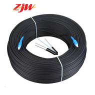 ZJW 20m/ 30m/ 50m 1 Core Fiber Optic Cable with SC/UPC SC/APC Connector Competible PLDT Converge