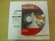 ※隨緣電玩※絕版 PowerDVD 5：軟體程式《一片裝》程式片㊣正版㊣附有序號/光碟正常/附套包裝．一片裝 299 元