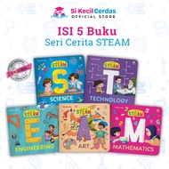 Contents of 5 STEA M Story Series Books, Full Color Illustrated Children's Books, Ziyadbooks Childre