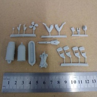 {fyjgyj} Rocket Girl Full Resin Figure 1/24 Scale 75mm Miniatures Assembled Model Kit Unassembled Di