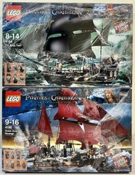 Lego 4184 & 4195 Pirates of the Caribbean™ - The Black Pearl  & Queen Anne's Revenge