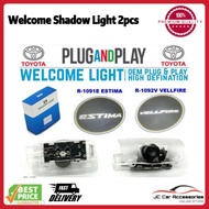 Welcome Shadow Light 3D (2pcs) Toyota Estima ACR50 Vellfire ANH20 2008-2015