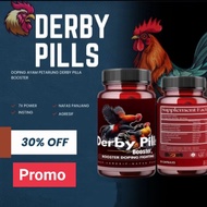 Derby Pills Booster Original Doping ayam aduan menambah stamina ayam nafas panjang kuat pukulan