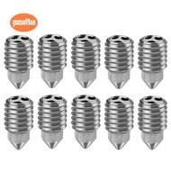 For  Lab X1 X1C P1S P1P Copper Plated Nozzle High  CHT Nozzle 3D Printer Accessories 0.6mm