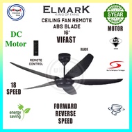 Elmark 56' Vifast Ceiling Fan 18 Speed DC Motor.. Kipas Siling  56'