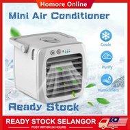 Portable Aircond Air Cooler Mini Aircond USB Condition Fresh Mini Fan kipas angin sejuk